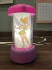 Tinker Bell Night Light Revolving Rotating Electric Spinning Motion Table Lamp Tinker Bell Night Light Revolving Rotating Electric Spinning Motion Table Lamp