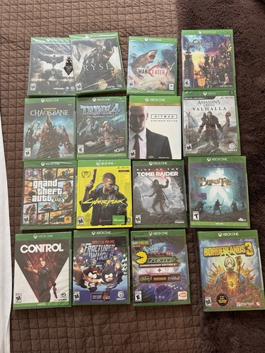 16 Sealed Brandneu Xbox One Spiele