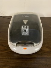 George Forman Grill. With Bun Warmer. Used Works.