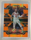 Jalen Brunson 2023 Panini Select #7 Neon Orange Pulsar Prizm FOTL Concourse /15
