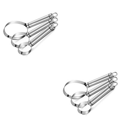  2 stücke Set von 3 stücke Dauerhafte Edelstahlfrucht- und Melonenschneider