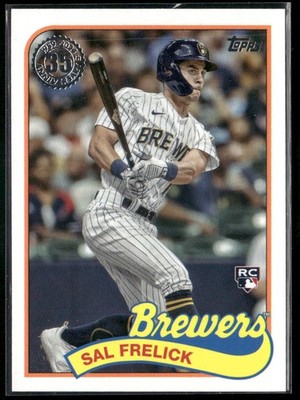 2024 Topps #89B-9 Sal Frelick 1989 Topps Baseball 35th Anniversary