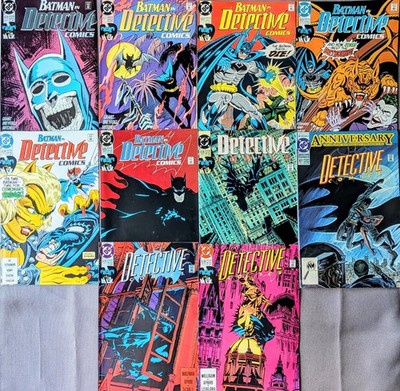 DETECTIVE 10 Comics #620-629, 1st Electrocutioner, Blackgate Penitentiary 