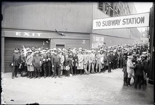 Crowd On Line Outside Of Yankee Stadium 1926 Old Baseball Photo