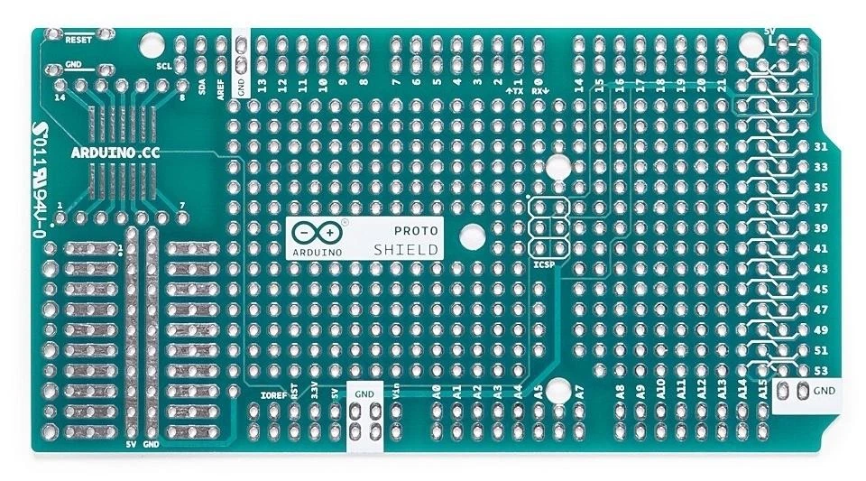 Arduino Shield - MEGA Proto PCB Rev3 Durchsteck- und Oberflächenmontage - Bild 2 von 3