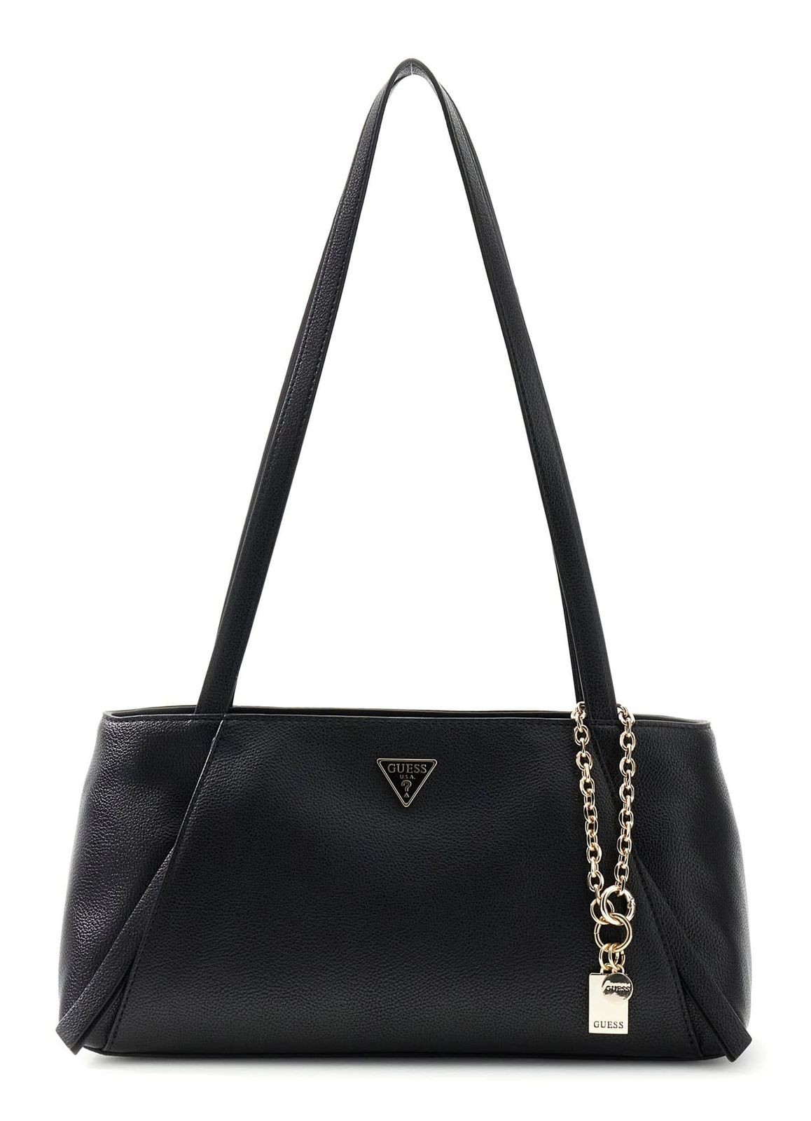 GUESS shoulder bag Devon Shoulder Satchel Black