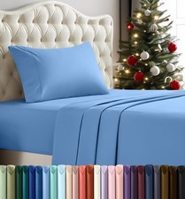 Twin Sheet Set   3 Piece Bed Sheets for Twin Size Bed, Soft and Breathable Mi...