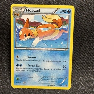 Floatzel 29/106 Rare Flashfire Pokemon Lightly Played