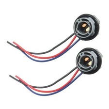 1157 LED Bulb Socket Plug, 2057 2357 7528 Brake Light Turn Signal Light 2PCS