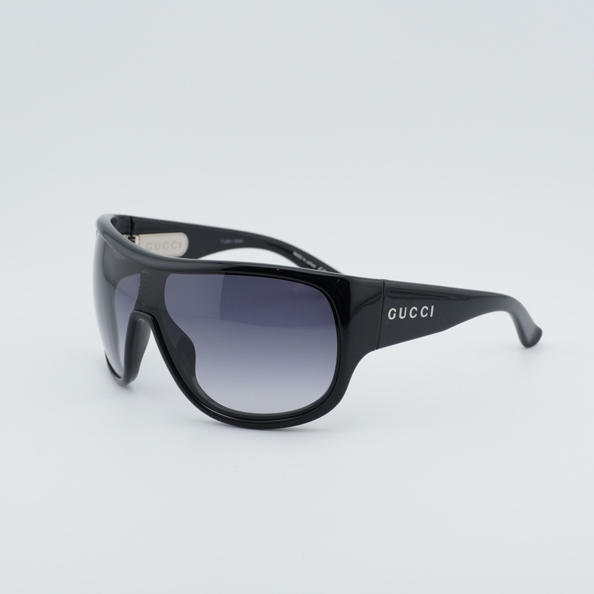 New Gucci GG2168S 008 Shiny Black/Grey Gradient 99-1-125  display picture 2