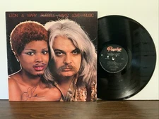 Leon And Mary Russell, Make Love To The Music, Vinyl LP Autographed Leon Russell