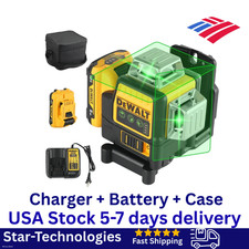 For DeWalt DW089LG 12V Green Line 3 x 360 Laser Level Laser Battery  Charger