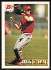 Brian Koelling 1993 Bowman: #554 Cincinnati Reds