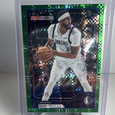Topps NBA Hoops Anthony Davis Dallas Mavericks #108 (Green Parallel 71/75, 2026)