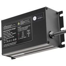 1-Bank 5A 12V Smart Marine Battery Charger Onboard IP68 Waterproof Boat RV Yacht