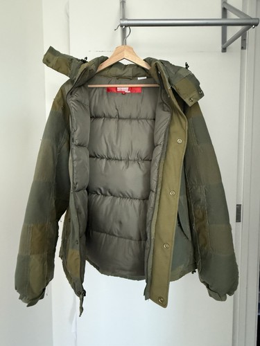 Supreme Junya Watanabe Patchwork Puffy Jacket Olive XL FW21 AUTHENTIC CDG Comme - Picture 8 of 9