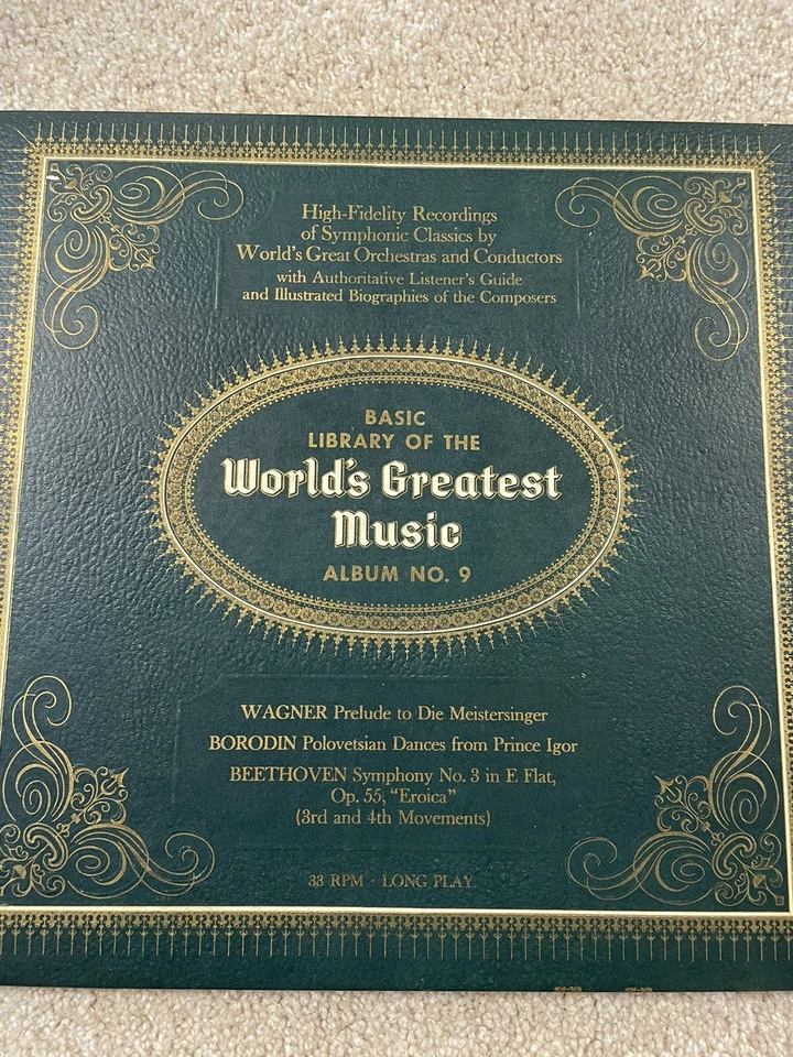 COMPLETE 24 Album Set: Basic Library of the Worlds Greatest Music (1958, Vinyl) - Image 2 of 4
