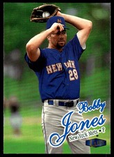 Bobby Jones 1998 Ultra #74 New York Mets MLB READ FREE SHIPPING AutographDen