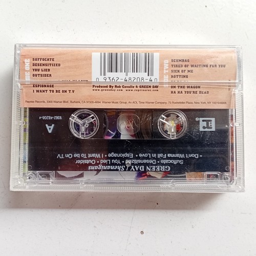 Green Day - Shenanigans (2002, Reprise) Indonesia Cassette Tape Sealed NOS Rare - Picture 5 of 13