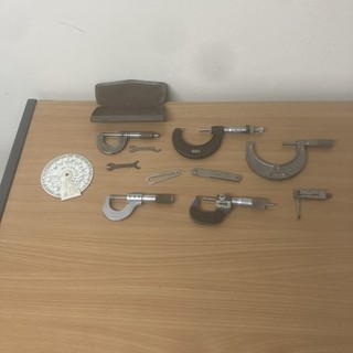 Job Lot Of Engineering Micrometers Engineering & other tools