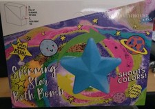 Onyx Bathhouse Kids Spinning Star Bath Bomb C...