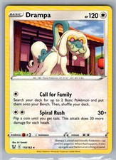 Drampa 119/163 Rare Battle Styles Pokemon Lightly Played
