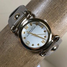 Marc by Marc Jacobs Molly Women MBM1308 Fashion Leather Quartz 30mm Watch 7"