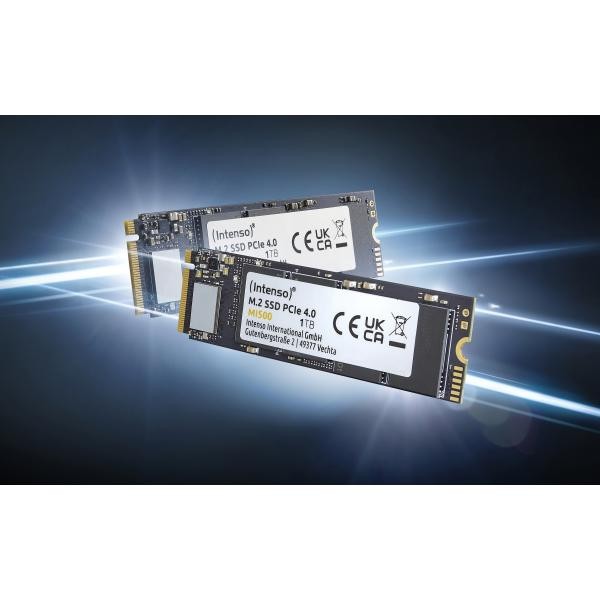 Intenso MI500 500 GB M.2 PCI Express 4.0 NVMe (M.2 500GB Intenso MI500 NVMe PCIe - Immagine 4