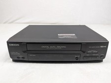 Orion VR0211B VCR VHS HQ Digital Auto Tracking Powered On