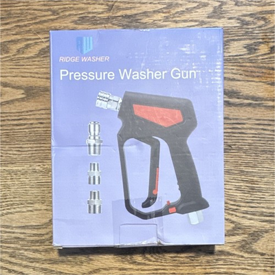 #ad RIDGE WASHER Pressure Washer Gun 3 8quot; Quick Connect M22 14mm R22 15mm 5000 PSI $20.00