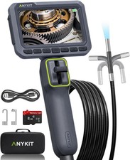 0.2inch Slim Probe Two-Way 210 Articulating Borescope Inspection Camera 6.6FT