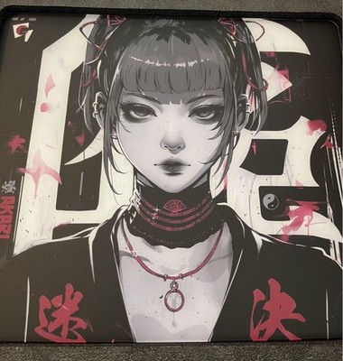 GLSSWRKS Akari Premium Glass Mousepad Gaming Mousepad Red GLSSWRKS Akari Premium Glass Mousepad Gaming Mousepad Red