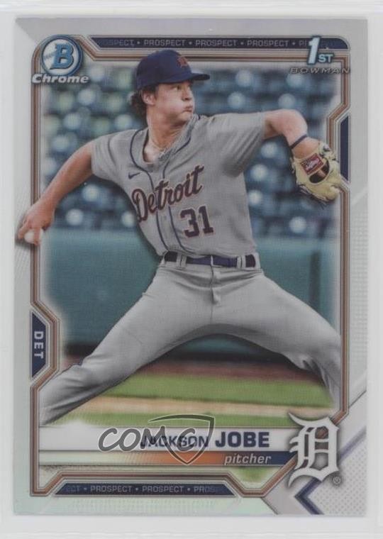 2021 Bowman Draft Chrome Refractor Jackson Jobe #BDC-69 12g7