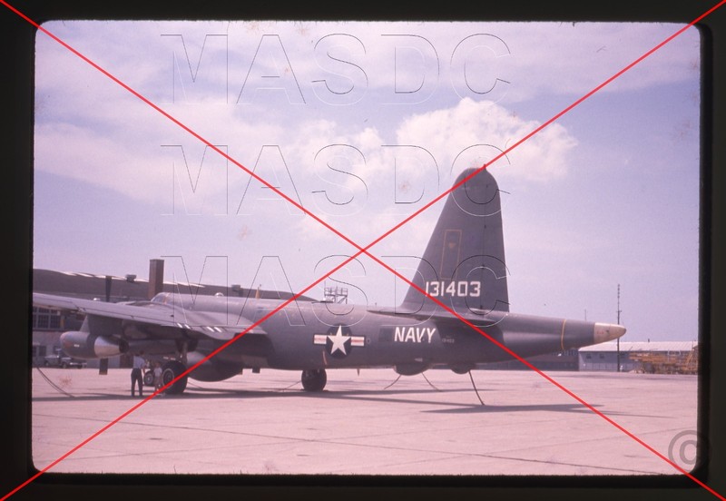 A106 - 35mm Ektachrome Aircraft Slide - NP-2E Neptune 131403 at Johnsville 1960