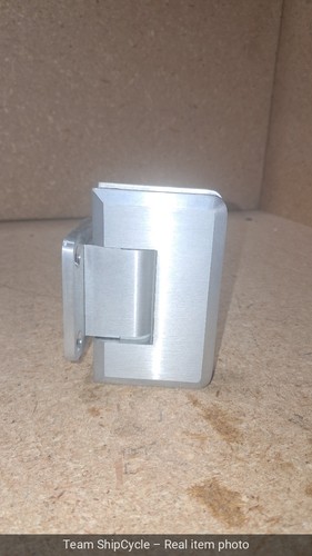 U58087 Adjustable Glass To Wall Mount Shower Door Hinge 38 and 12 Glass  G1N