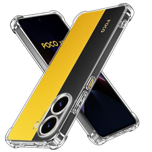 iVoler Cover for Xiaomi Poco X7 PRO 5G Transparent Shockproof Case for - Picture 17 of 24