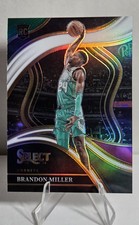 2023-24 Panini Select - Courtside Brandon Miller #286 Green White Purple Prizm