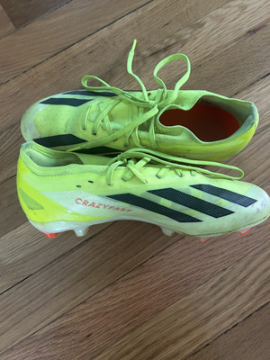 Adidas Crazy Fast FG Size 6.5 US Green With White and Red