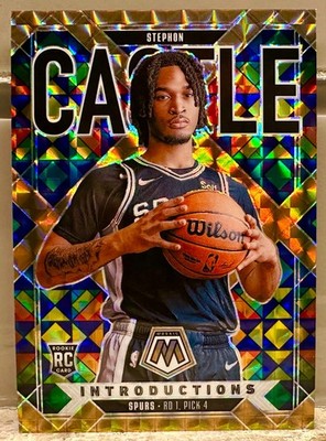 JERSEY NUMBER MATCH! 2024-25 Panini Mosaic Stephon Castle Bronze 5/75! ROOKIE!