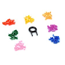 112 Pcs DIY LED Cover Assorted for 104 Mechanical Keyboard - 9.9mm Limited Use