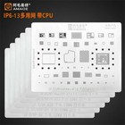 AMAOE BGA STENCIL Planting Tin Net For iphone 6-13 A8-A15 ipad Stencil Solder