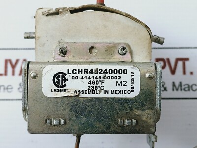 Robertshaw LCHR40240000 Thermosetting 00-414146-00002 Thermostat