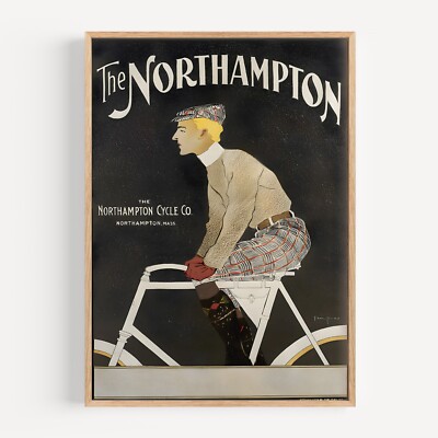 The Northampton Penfield (USA) Bicycle 1900 Retro Vintage Poster Print