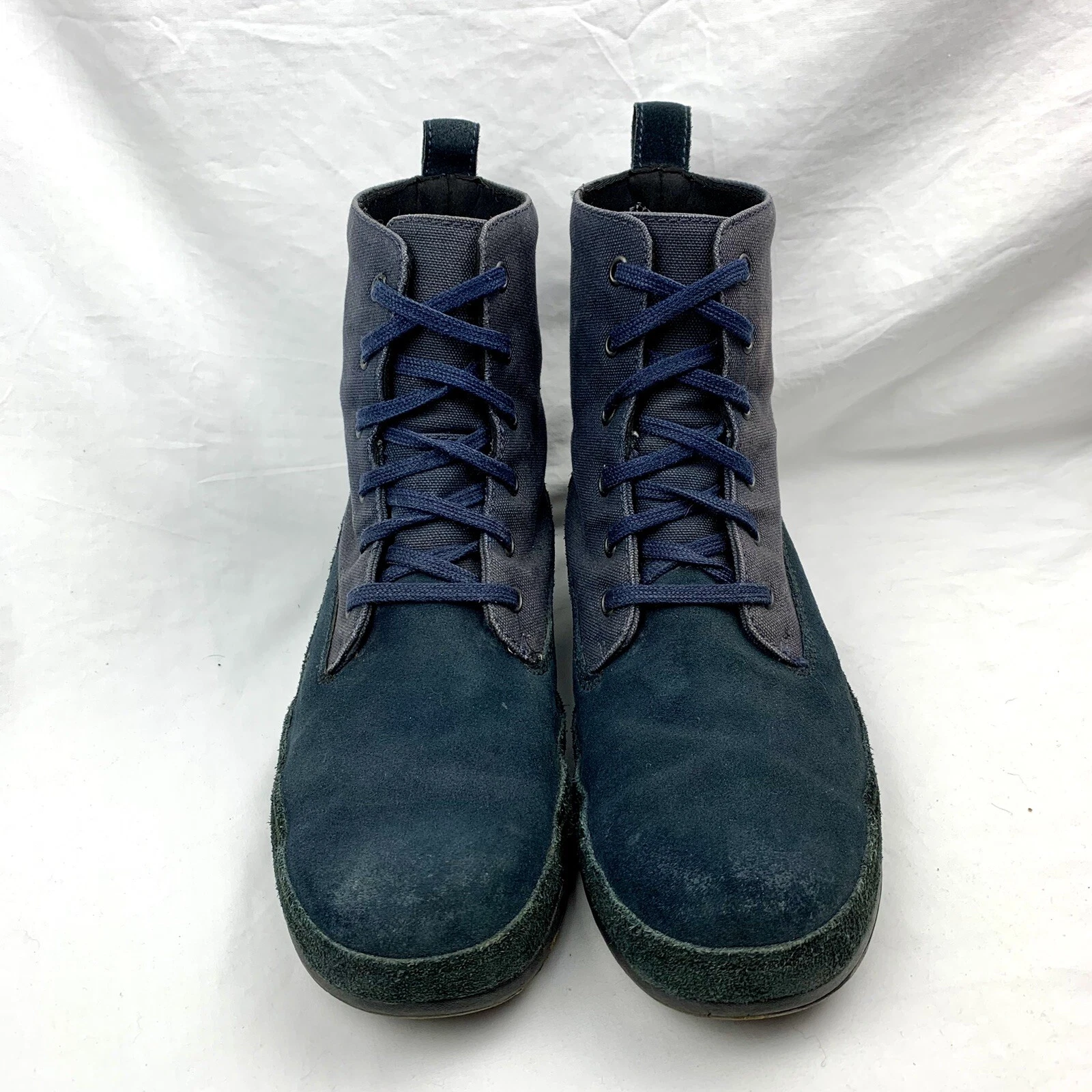 sorel woodbine surplus lace up canvas & suede boots