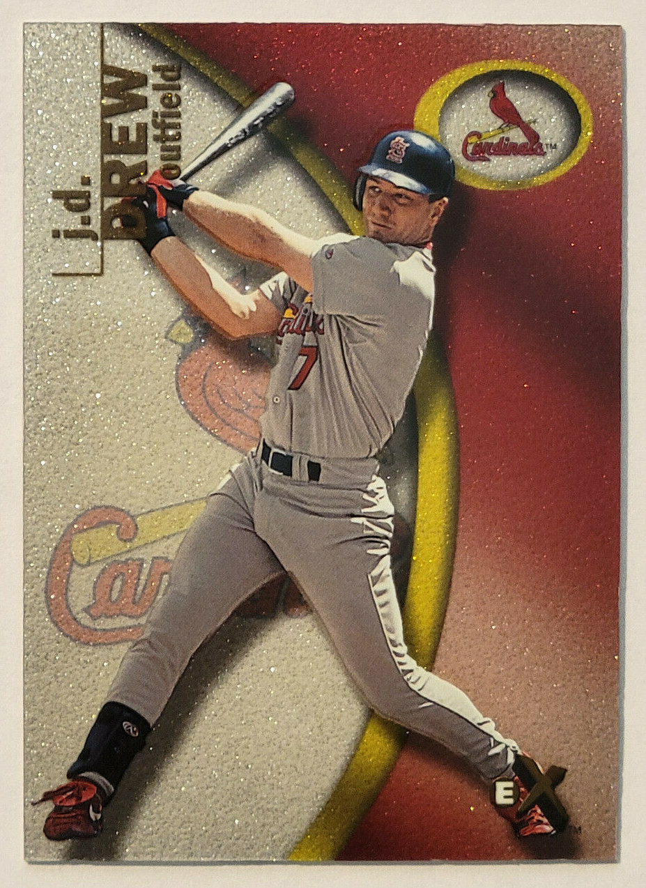 2001 Fleer E-X J.D. DREW #55 - St Louis Cardinals - NM/Mint