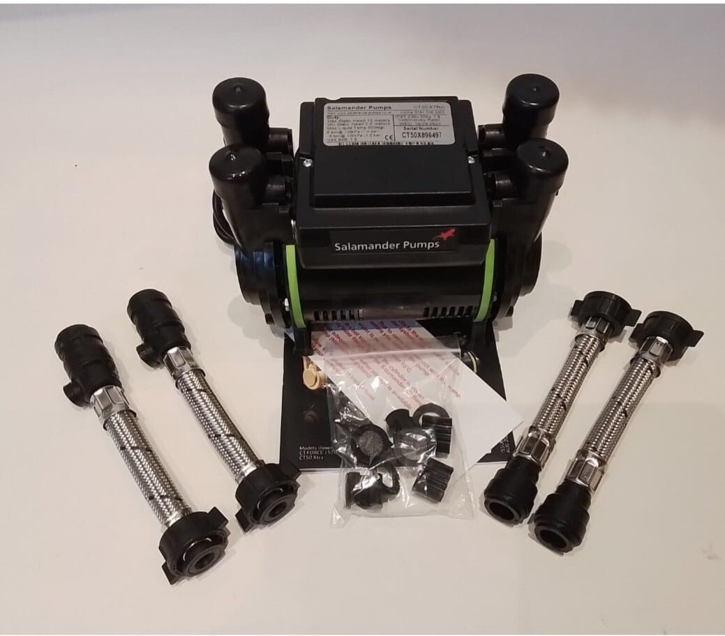 salamander ct50 xtra shower pump eBay