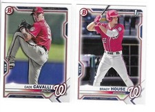 Cade Cavalli/Brady House - 2022 TOP PROSPECTS - Nationals