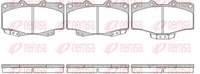 Remsa BremsbeläGe Bremsbelegsatz Vorne FüR Toyota Land Cruiser VW Taro