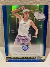 2024 Topps Chrome Emiliana Arango Auto Autograph Blue Refractor /250 #TCA-EAO