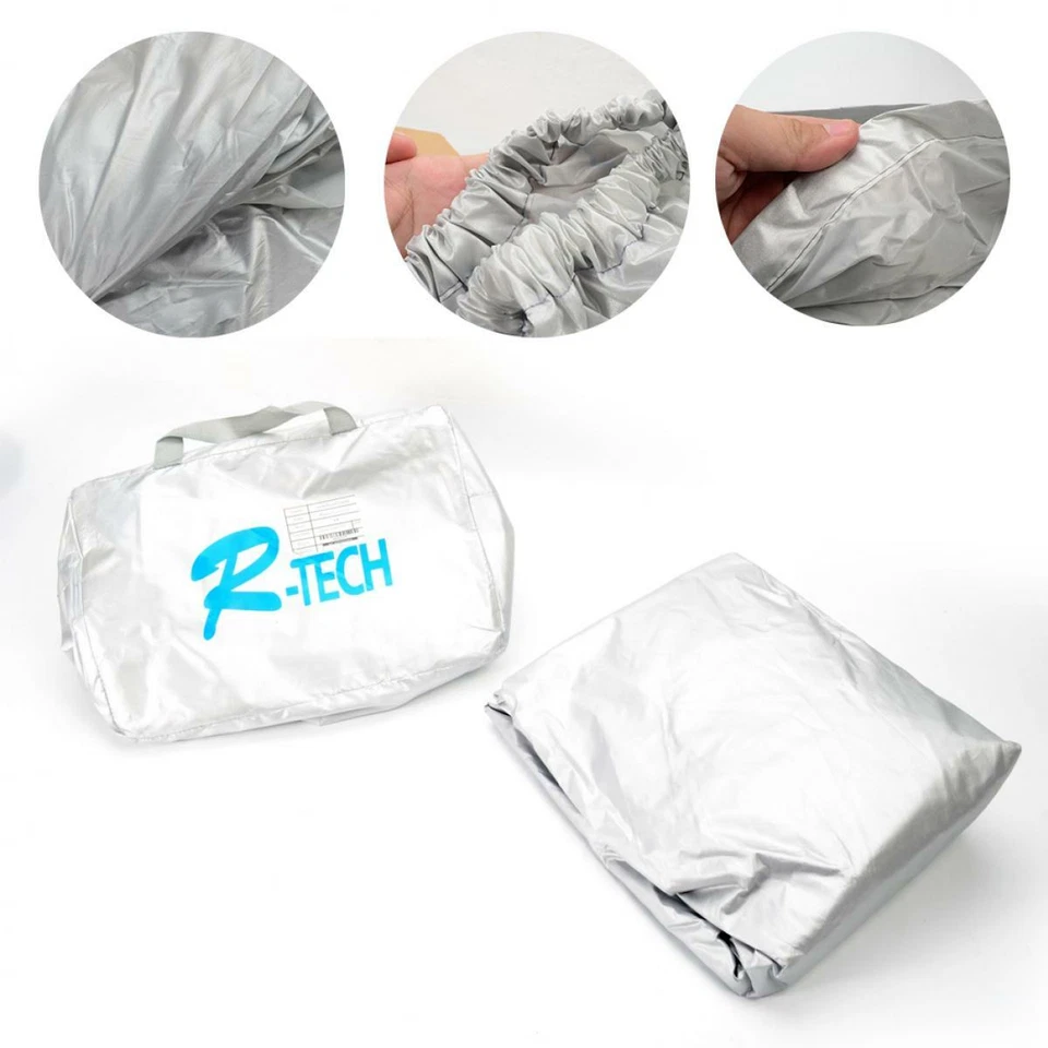 CUBIERTA COCHE SEDÁN PEQUEÑO VEHÍCULOS POPULARES PROTECCIÓN UV TALLA S UNIVERSAL IMPERMEABLE Foto 3 de 4